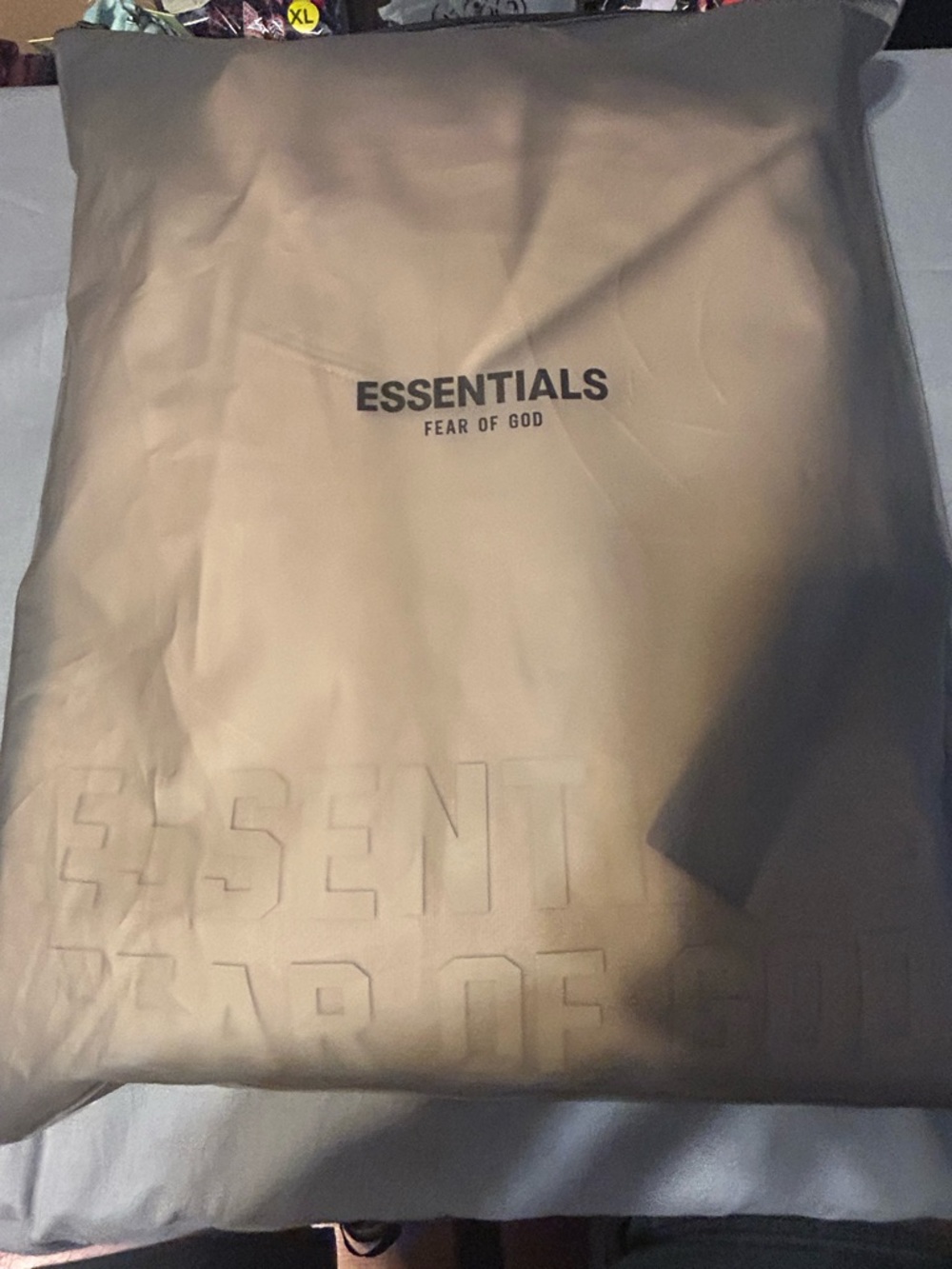 Fear Of God Essentials Hoodie Sand 192bt222054f Size Medium - Picture 8 of 8